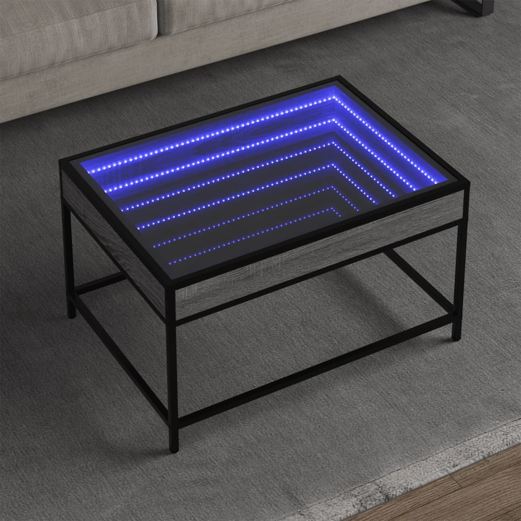 Salontafel Met Infinity Led Kleurig