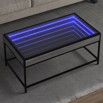 Salontafel Met Infinity Led Kleurig